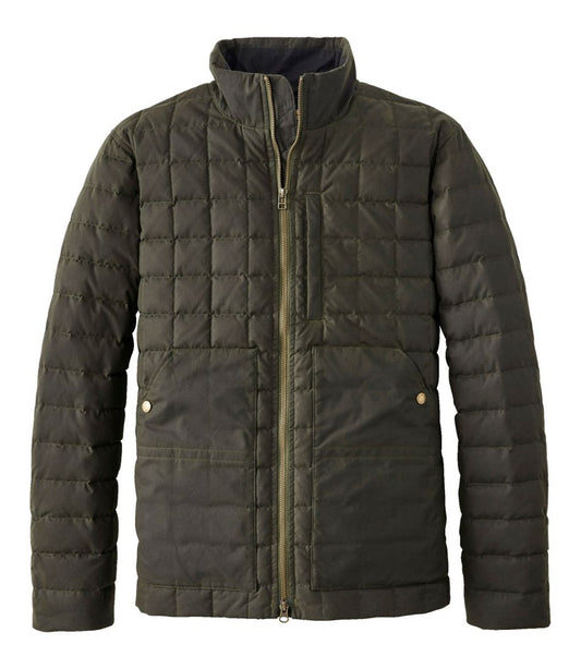 Men's Upcountry Waxed Cotton Down Sweater | L.L.Bean outlet