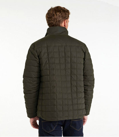 Men's Upcountry Waxed Cotton Down Sweater | L.L.Bean outlet