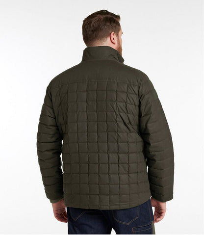 Men's Upcountry Waxed Cotton Down Sweater | L.L.Bean outlet