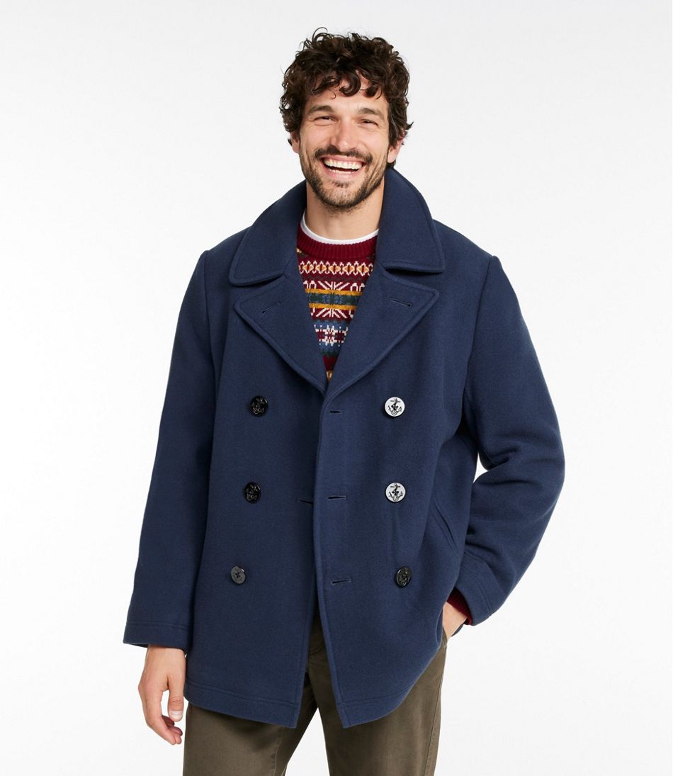 Authentic wool pea coat | L.L.Bean US