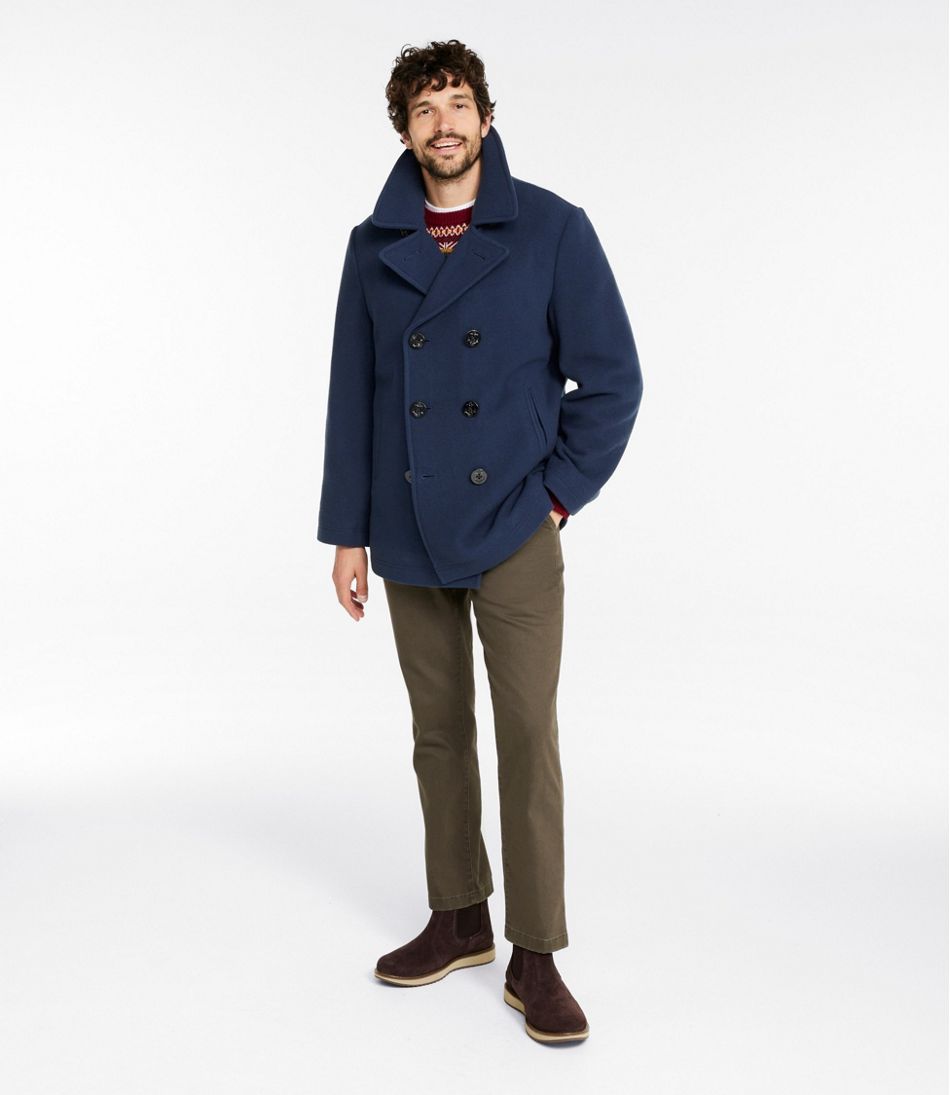 Authentic wool pea coat | L.L.Bean US