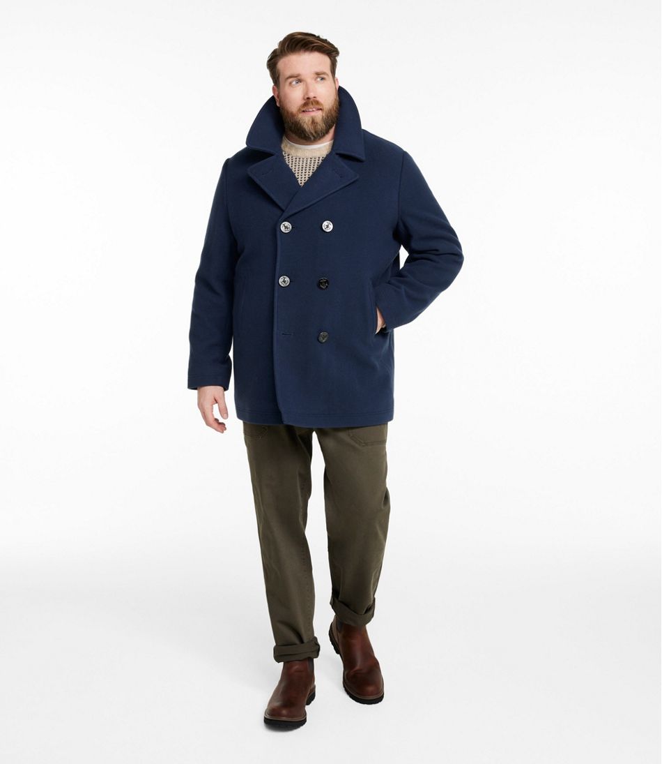 Authentic wool pea coat | L.L.Bean US