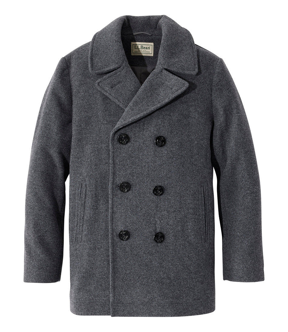 Authentic wool pea coat | L.L.Bean US