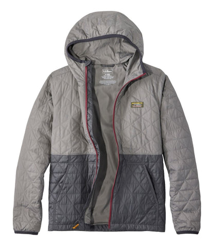 Men's Katahdin Insulated Hoodie, Colorblock | L.L.Bean discount