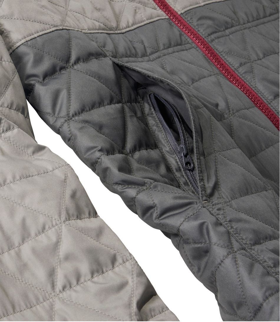 Men's Katahdin Insulated Hoodie, Colorblock | L.L.Bean discount