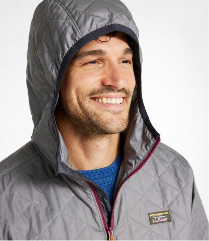 Men's Katahdin Insulated Hoodie, Colorblock | L.L.Bean discount
