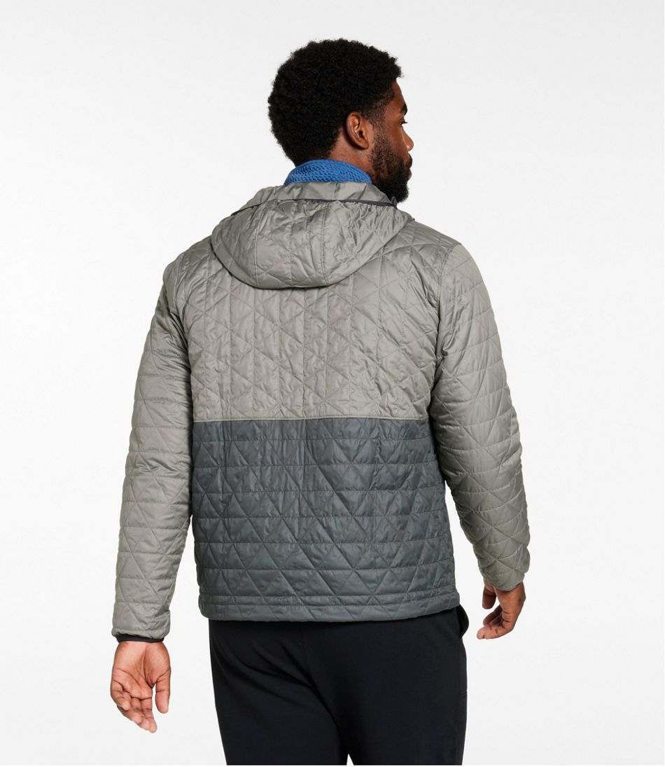 Men's Katahdin Insulated Hoodie, Colorblock | L.L.Bean discount