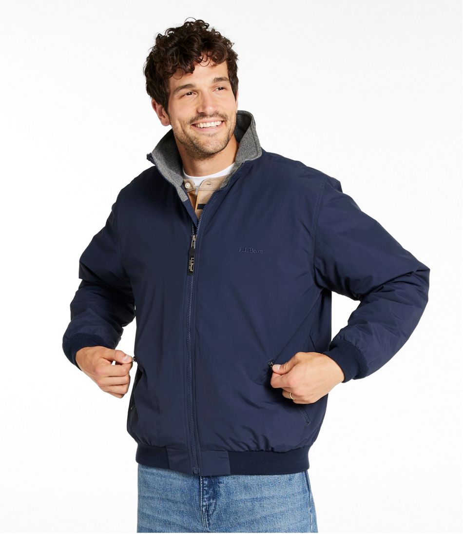 Men's Warm-Up Jacket, Fleece Lined | L.L.Bean online