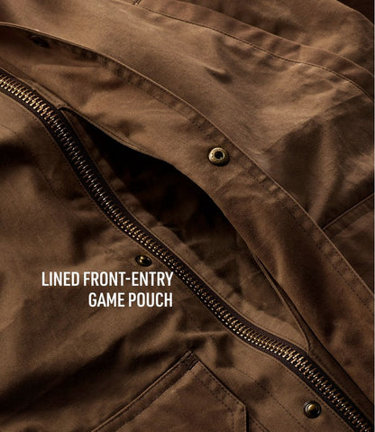 Men's Double L Waxed-Cotton Upland Coat | L.L.Bean US