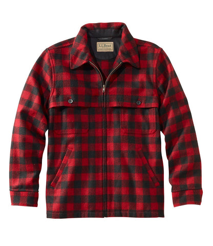 Men's Maine Guide Zip-Front Jac-Shirt, Plaid | L.L.Bean for sale