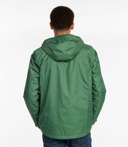 Men's Trail Model Rain Jacket, Fleece-Lined | L.L.Bean discount