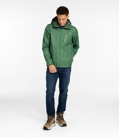 Men's Trail Model Rain Jacket, Fleece-Lined | L.L.Bean discount