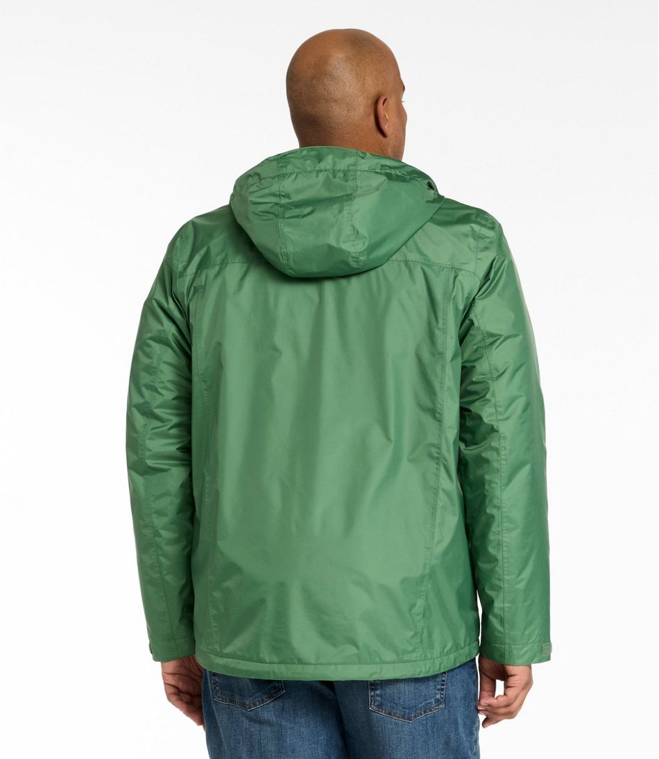 Men's Trail Model Rain Jacket, Fleece-Lined | L.L.Bean discount