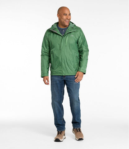 Men's Trail Model Rain Jacket, Fleece-Lined | L.L.Bean discount