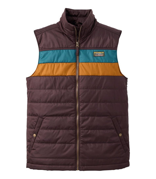 Men's Mountain Classic Puffer Vest, Colorblock | L.L.Bean online