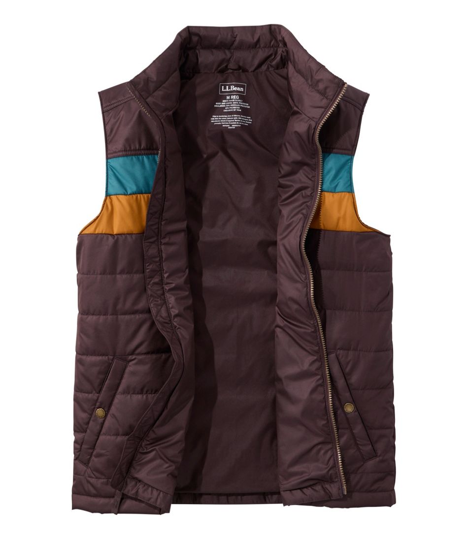Men's Mountain Classic Puffer Vest, Colorblock | L.L.Bean online