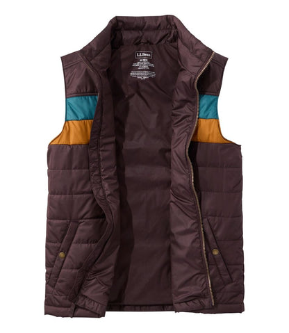 Men's Mountain Classic Puffer Vest, Colorblock | L.L.Bean online