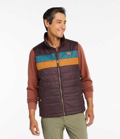 Men's Mountain Classic Puffer Vest, Colorblock | L.L.Bean online