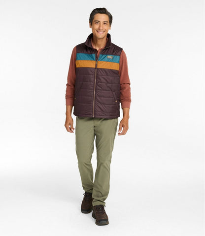 Men's Mountain Classic Puffer Vest, Colorblock | L.L.Bean online