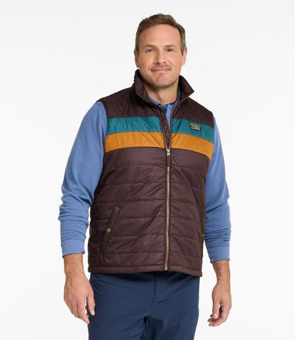 Men's Mountain Classic Puffer Vest, Colorblock | L.L.Bean online