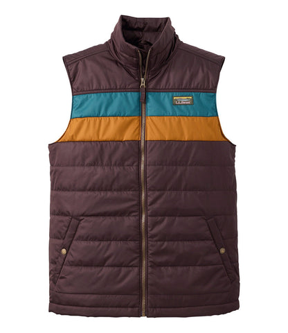 Men's Mountain Classic Puffer Vest, Colorblock | L.L.Bean online