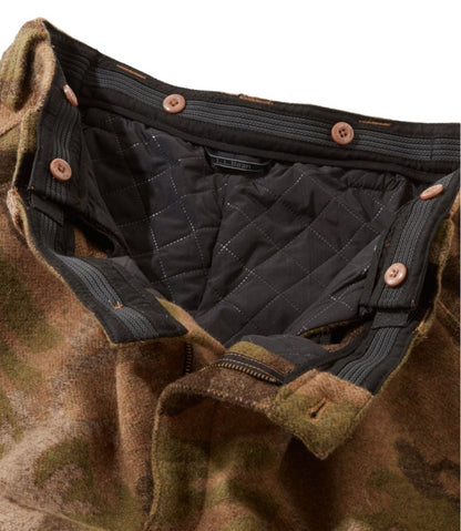 Men's Maine Guide Wool Pants with PrimaLoft, Camouflage | L.L.Bean discount