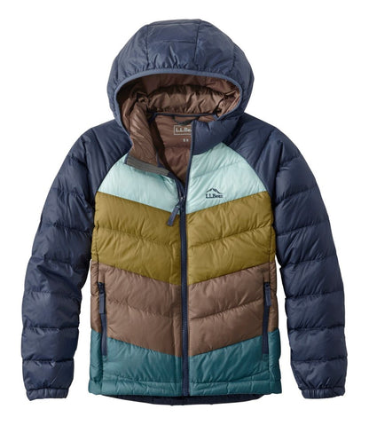 Kids' Ultralight 650 Down Jacket, Colorblock | L.L.Bean discount