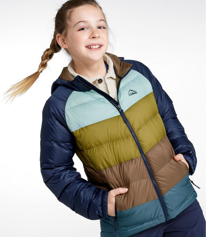 Kids' Ultralight 650 Down Jacket, Colorblock | L.L.Bean discount