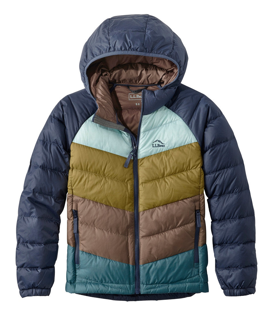 Kids' Ultralight 650 Down Jacket, Colorblock | L.L.Bean discount