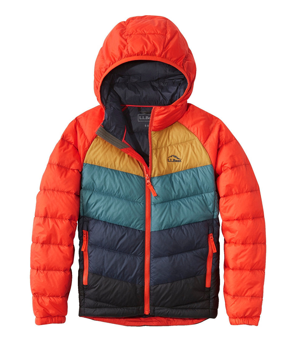 Kids' Ultralight 650 Down Jacket, Colorblock | L.L.Bean discount