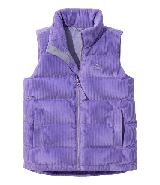 Kids' Bean's Down Corduroy Vest | L.L.Bean discount