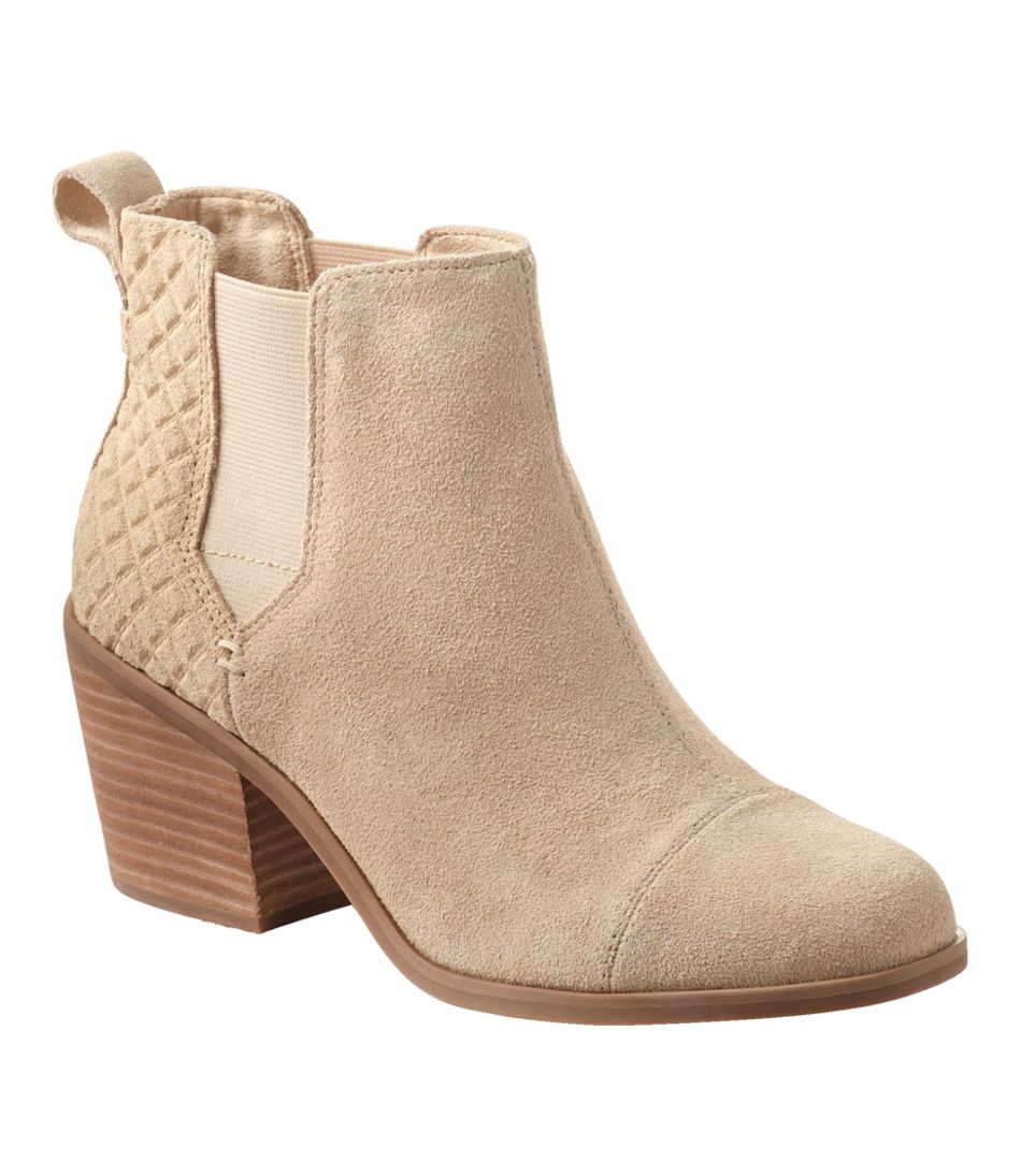 Women's TOMS® Everly Chelsea Boots, Suede | L.L.Bean US