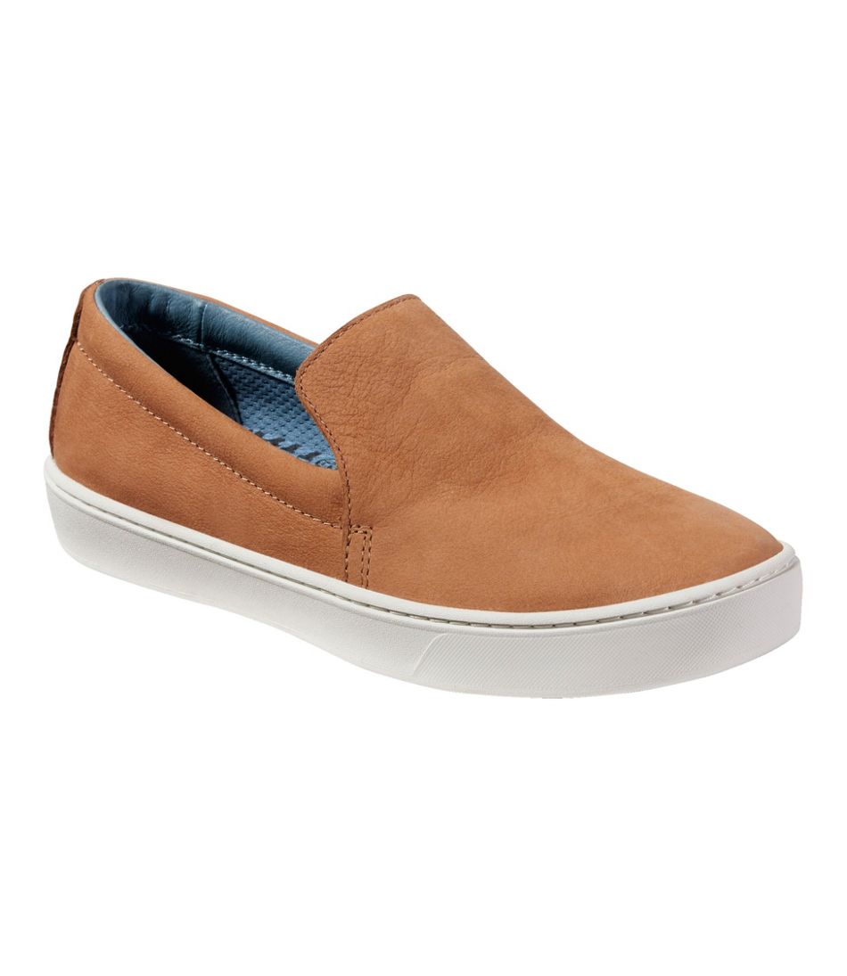 Women's Eco Bay Leather Slip-Ons | L.L.Bean US