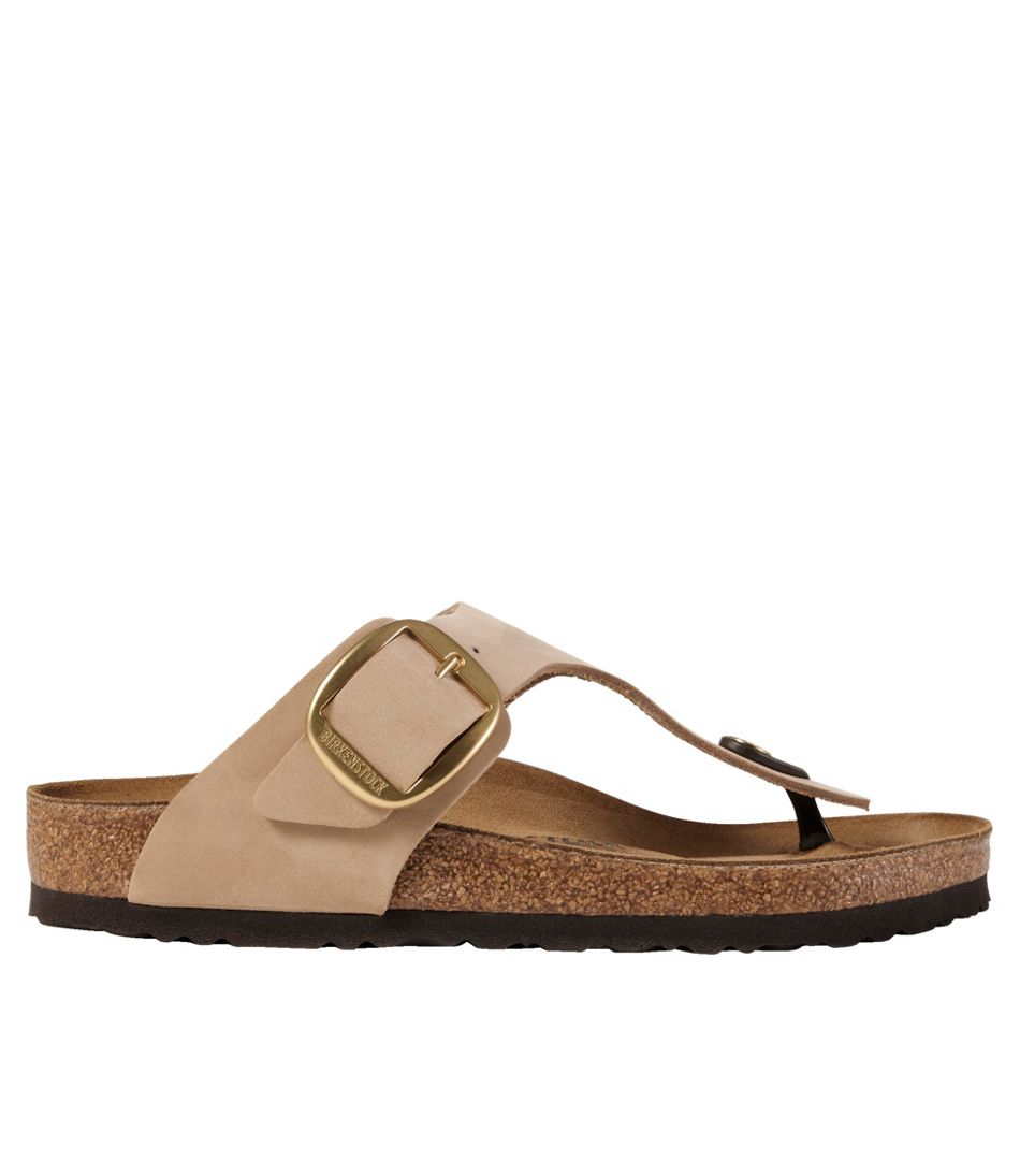 Women's Birkenstock Big Buckle Gizeh Sandals, Nubuck | L.L.Bean discount