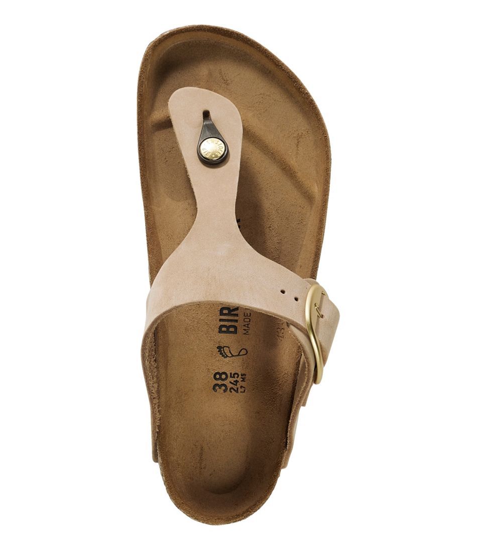 Women's Birkenstock Big Buckle Gizeh Sandals, Nubuck | L.L.Bean discount