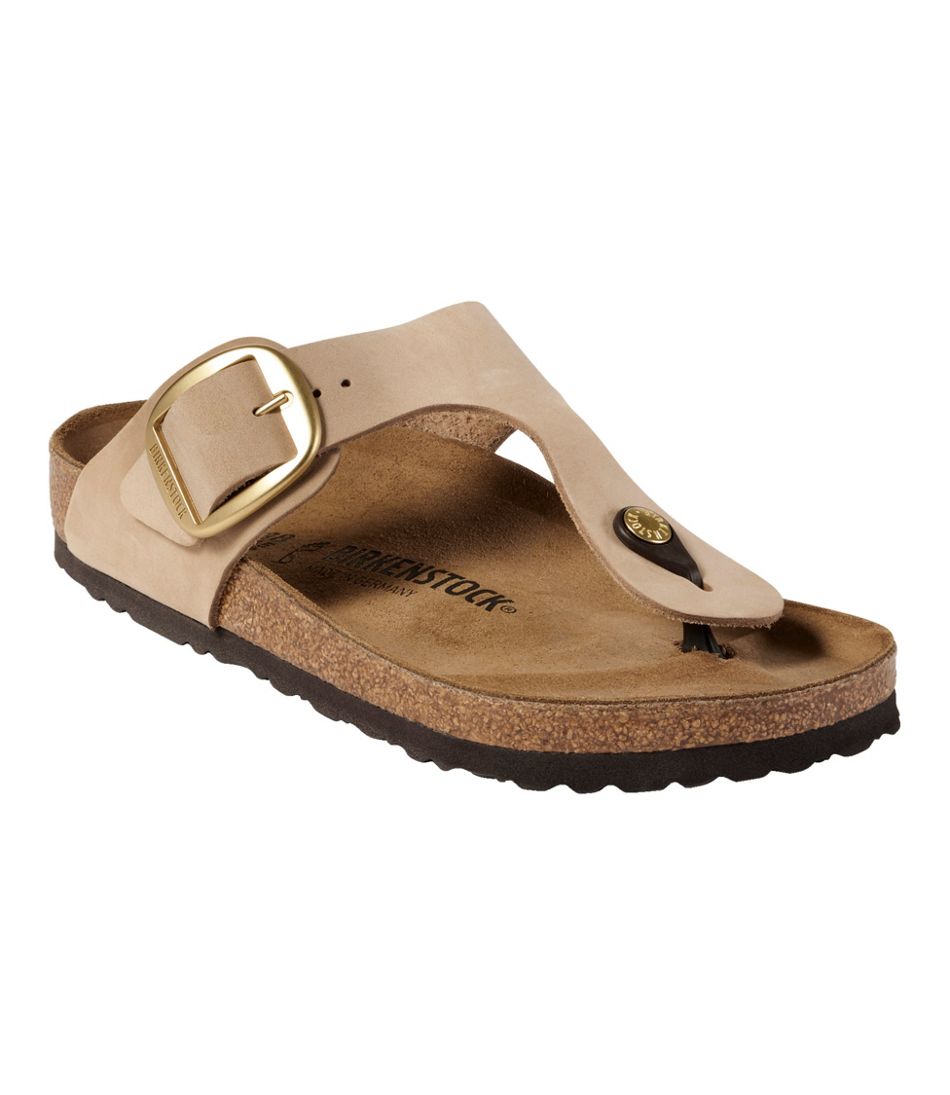 Women's Birkenstock Big Buckle Gizeh Sandals, Nubuck | L.L.Bean discount
