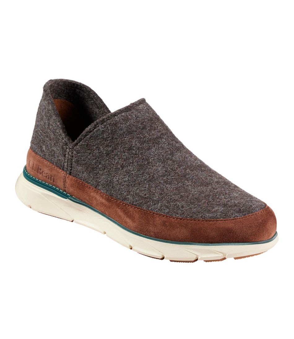 Men's Downeast Slip-Ons, Wool | L.L.Bean online