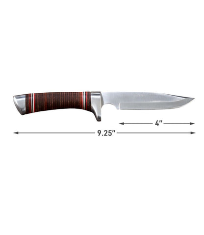 Stacked Leather Hunting Knife | L.L.Bean on sale