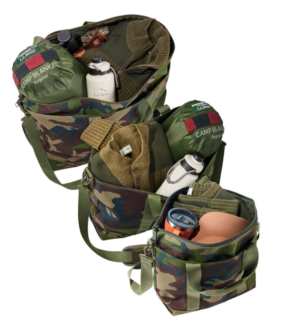 Zip Hunter's Tote Bag With Strap, Camo | L.L.Bean online