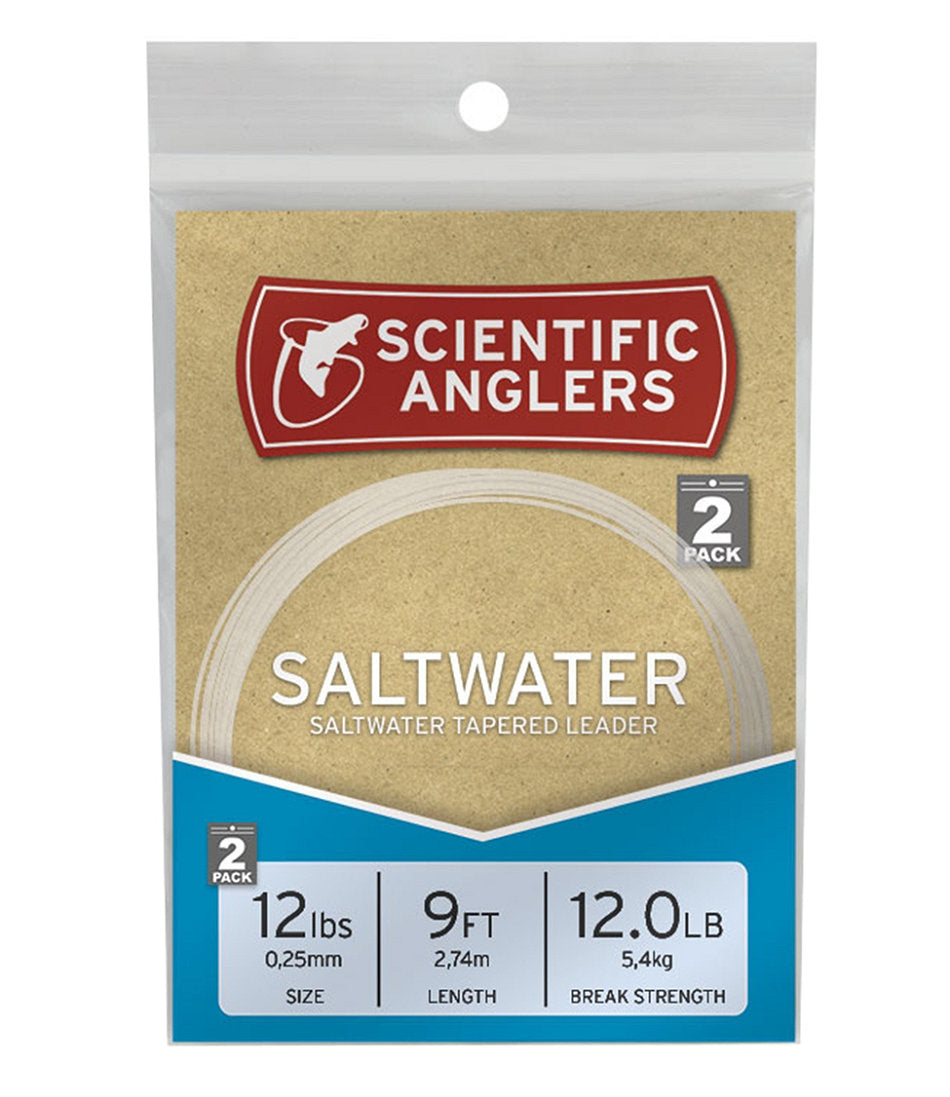 Scientific Anglers Saltwater Nylon Leaders, 9' 2-Pack | L.L.Bean US