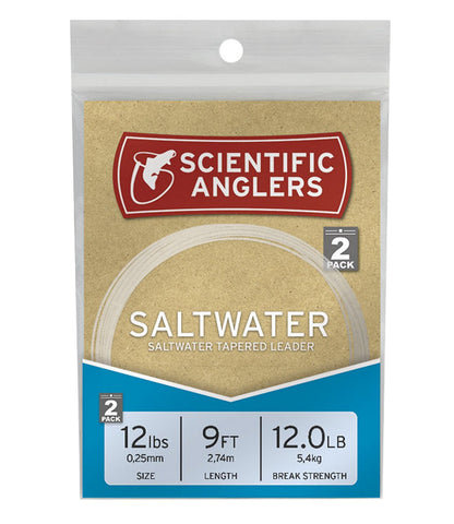 Scientific Anglers Saltwater Nylon Leaders, 9' 2-Pack | L.L.Bean US