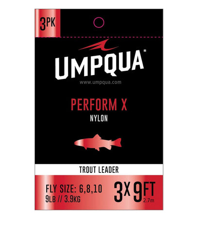 Umpqua Perform X Trout Leader, 3-Pack | L.L.Bean US