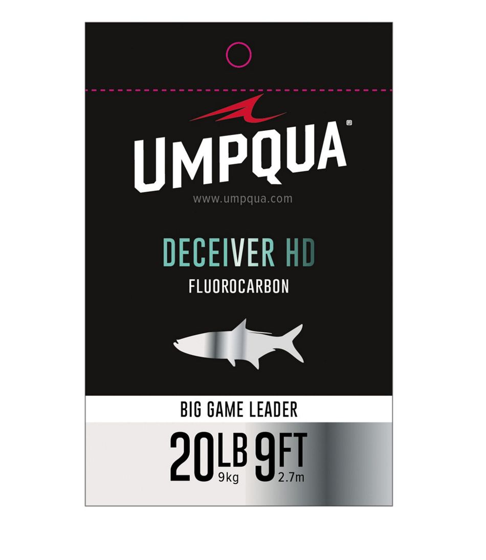Umpqua Deceiver HD Big Game Fluorocarbon Leader, 9' | L.L.Bean US