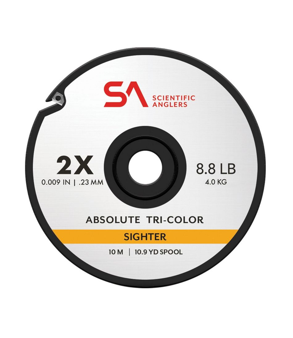 Scientific Angler Absolute Tri-Color Sighter Tippet, 10 meters | L.L.Bean online