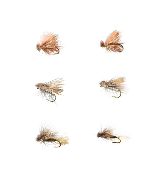 Umpqua Six-Piece Caddis Dry Fly Selection | L.L.Bean online
