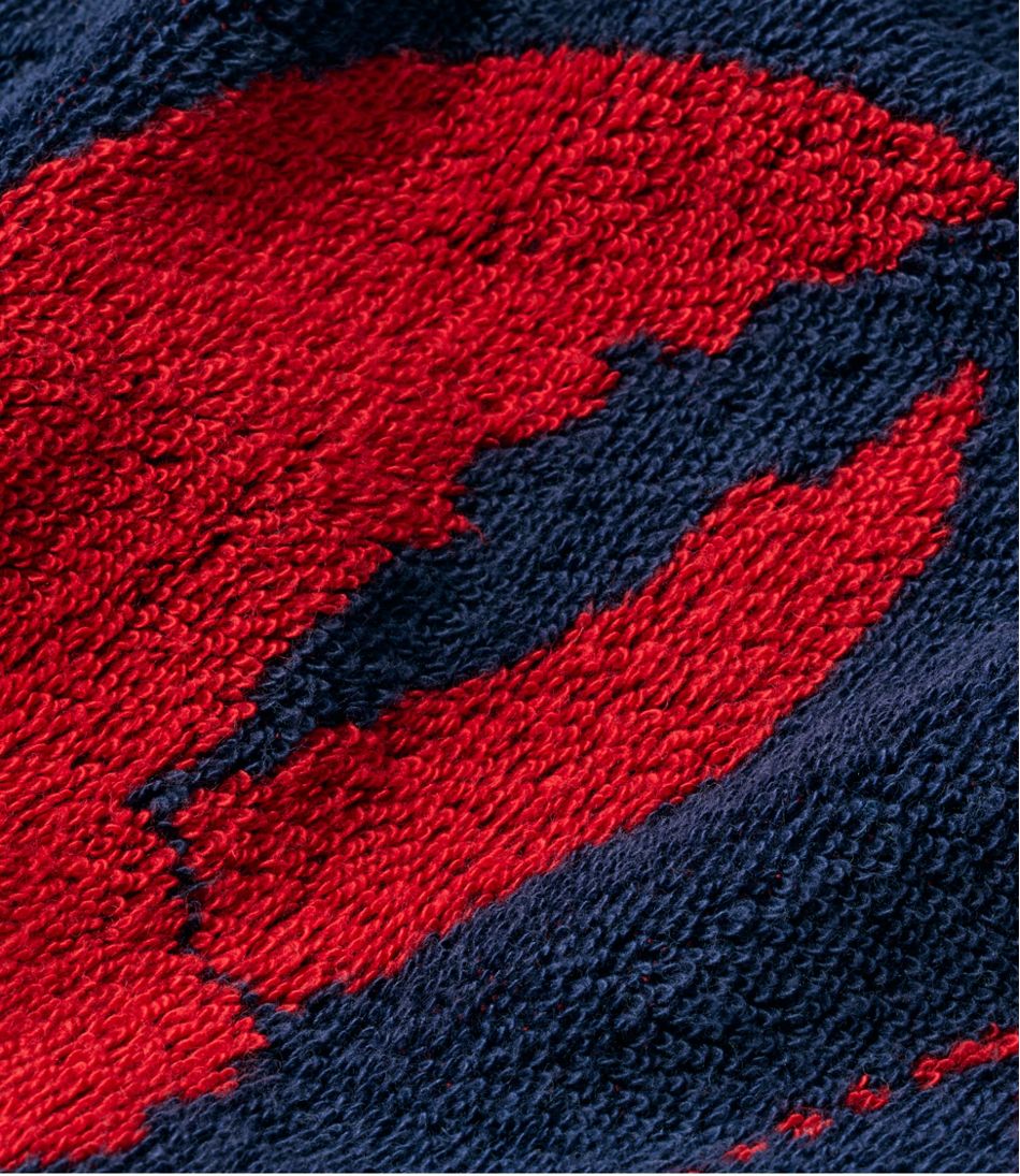 Seaside Beach Towel, Lobsters | L.L.Bean online