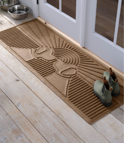 Everyspace Recycled Waterhog Wide Doormat, Sunrise Dogs | L.L.Bean sale