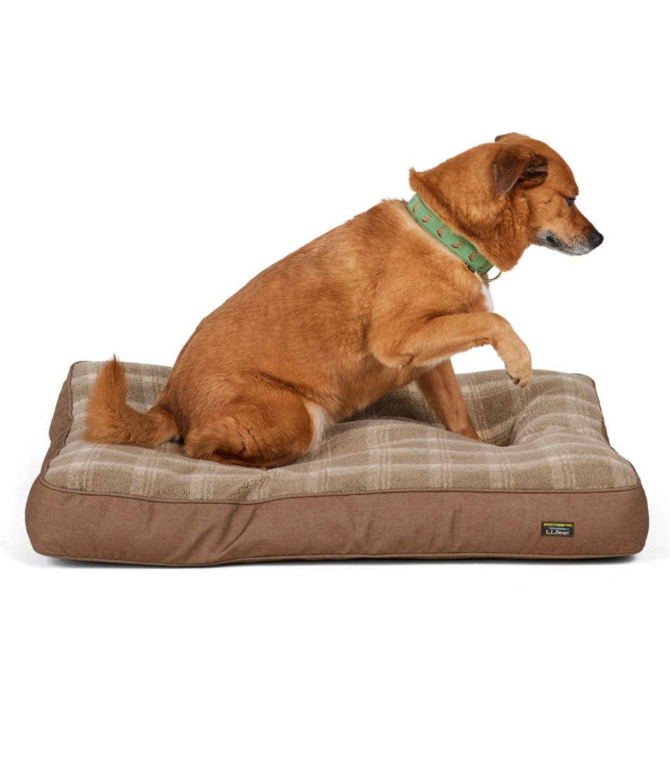 Premium Fleece Therapeutic Dog Bed, Rectangular | L.L.Bean online
