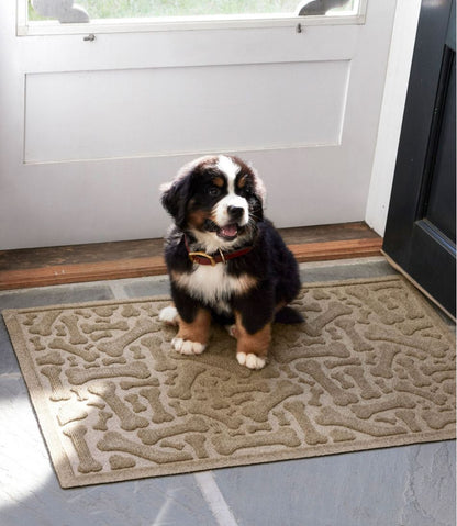 Recycled Waterhog Scattered Bones Mat | L.L.Bean for sale