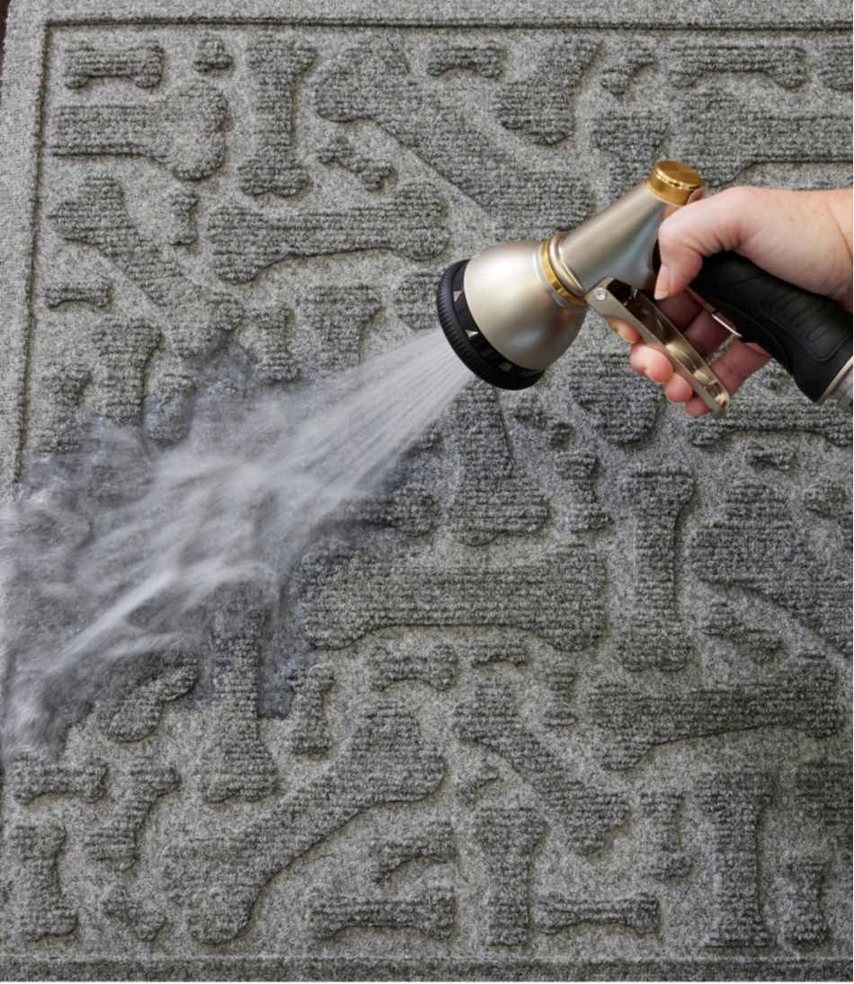 Recycled Waterhog Wide Doormat, Scattered Bones | L.L.Bean online
